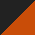 Black/ Deep Orange