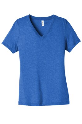 BC6405 Bella+Canvas Women's Relaxed Jersey Short Sleeve V-Neck T-Shirt