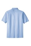 K420P Port Authority 7-ounce Heavyweight Cotton Pique Polo with Pocket Light Blue