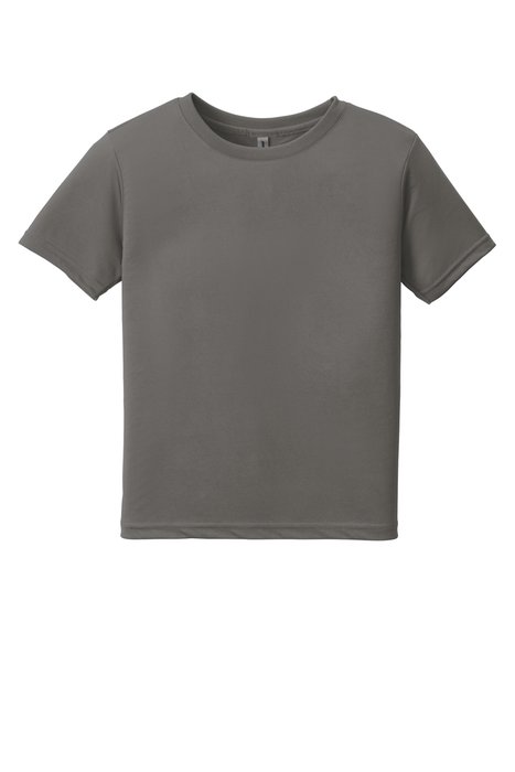 46000B Gildan 4.7-ounce 100% Polyester T-Shirt Charcoal