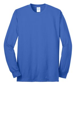 PC55LS Port & Company 5.5-ounce T-Shirt Royal