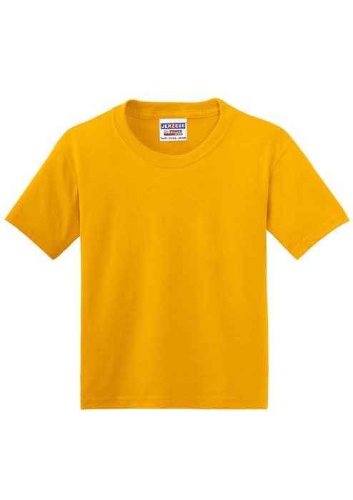 29B Jerzees 5.4-ounce T-Shirt Gold