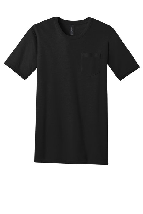 DT6000P District 4.3-ounce 100% Cotton T-Shirt Black
