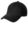 C811 Port Authority Spray Wash Cap Black
