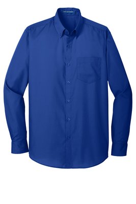 TW100 Port Authority Tall Long Sleeve Carefree Poplin Shirt