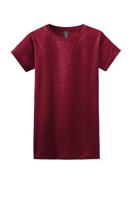 64000L Gildan 4.5-ounce 100% Cotton T-Shirt Antique Cherry Red