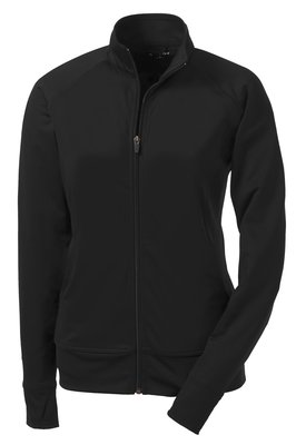 LST885 Sport-Tek &reg; Ladies NRG Fitness Jacket Black