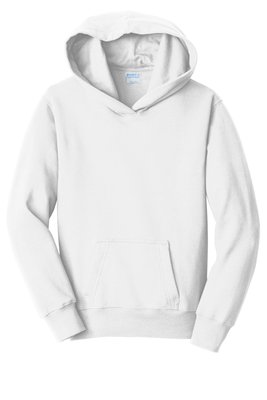 PC850YH Port & Company Youth Fan Favorite Fleece Pullover Hooded Sweatshirt