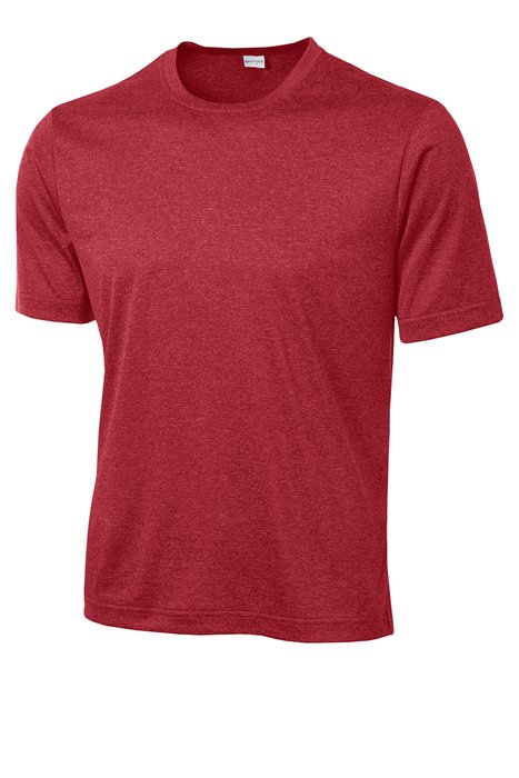 TST360 Sport-Tek 3.8-ounce 100% Polyester T-Shirt Scarlet Heather