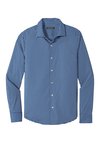 W680 Port Authority City Stretch Shirt True Blue/ White