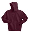 P170 Hanes EcoSmart Pullover Hooded Sweatshirt Maroon