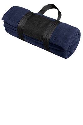 BP20 Port Authority Fleece Blanket with Carrying Strap