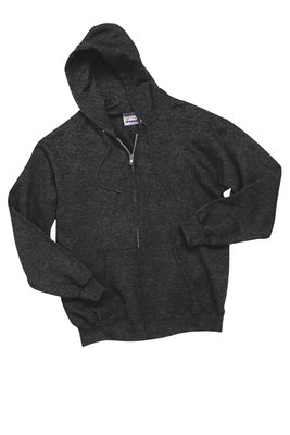 F283 Hanes Ultimate Cotton Full-Zip Hooded Sweatshirt