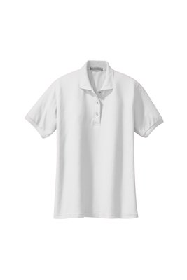 L500 Port Authority Ladies Silk Touch Polo