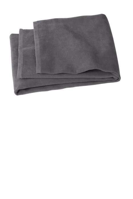 PT44 Port Authority Value Beach Towel Graphite