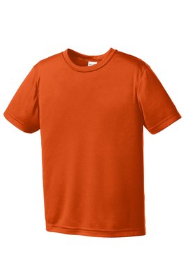 YST350 Sport-Tek 3.8-ounce 100% Polyester T-Shirt Deep Orange