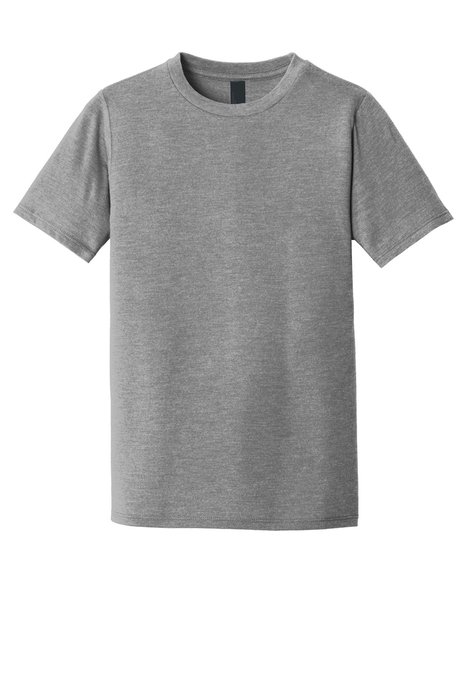 DT130Y District 4.5-ounce T-Shirt Grey Frost