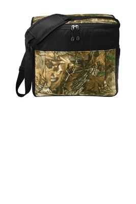 BG514C Port Authority Camouflage 24-Can Cube Cooler Realtree Xtra/ Black