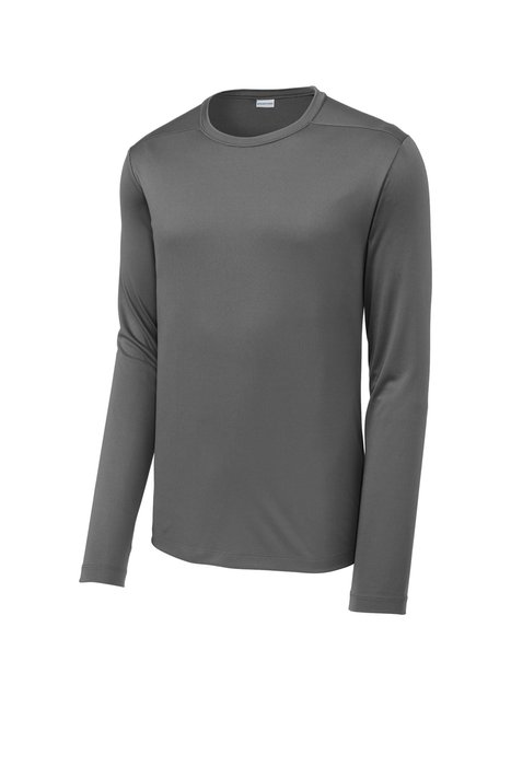 ST420LS Sport-Tek 4-ounce 100% Polyester T-Shirt Dark Smoke Grey