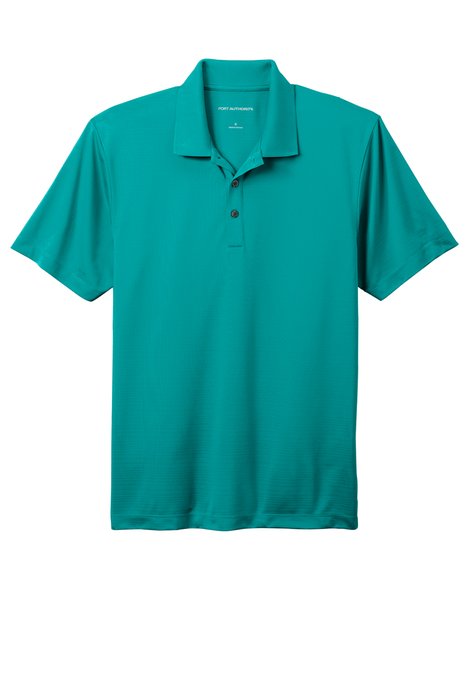 K587 Port Authority 4.7-ounce Eclipse Stretch Polo Tropic Blue