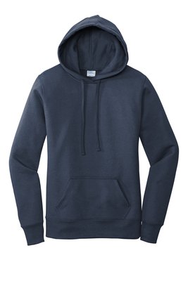 LPC78H Port & Company Ladies Core Fleece Pullover Hooded Sweatshirt