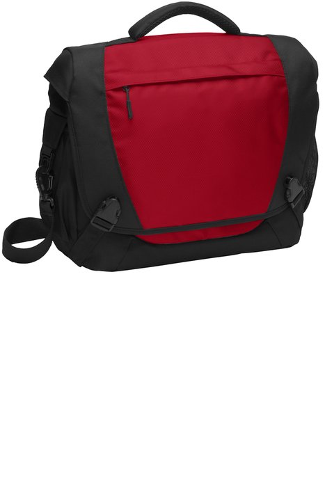 BG306 Port Authority Computer Messenger Chili Red