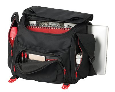 BG300 Port Authority Cyber Messenger Black/ Red