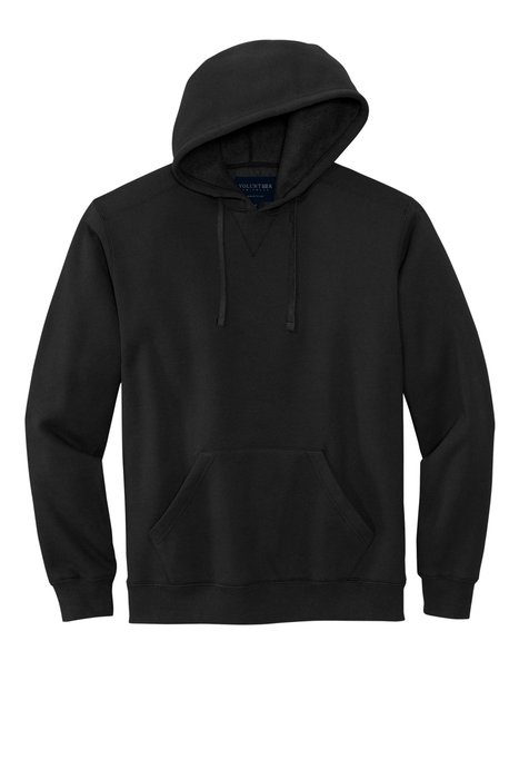 VL130H Volunteer Knitwear Chore Fleece Pullover Hoodie Deep Black