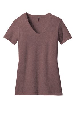 DM1190L District Women's Perfect Blend V-Neck T-Shirt