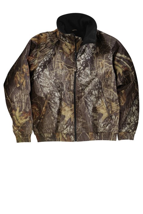 J754MO Port Authority Waterproof Mossy Oak Challenger Jacket Mossy Oak New Break-Up/ Black