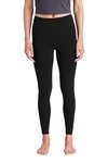 LPST891 Sport-Tek Ladies High Rise 7/8 Legging Black