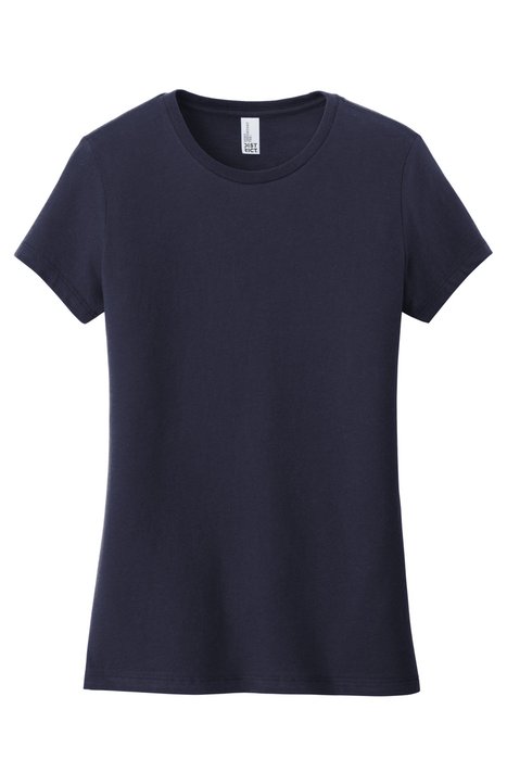 DT6002 District Women's Very Important Tee New Navy