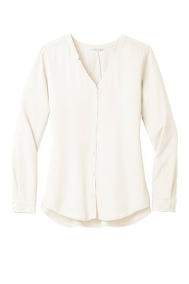 LW700 Port Authority Ladies Long Sleeve Button-Front Blouse