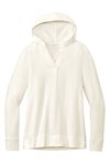 LK826 Port Authority Ladies Microterry Pullover Hoodie Ivory Chiffon
