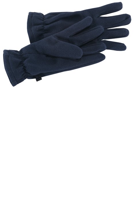 GL01 Port Authority Fleece Gloves Navy