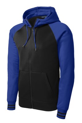 ST236 Sport-Tek Sport-Wick Varsity Fleece Full-Zip Hooded Jacket
