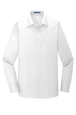 W103 Port Authority Slim Fit Carefree Poplin Shirt