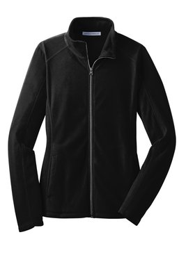 L223 Port Authority Ladies Microfleece Jacket Black