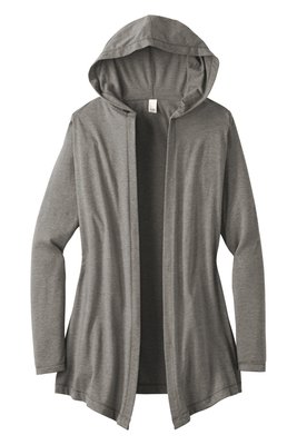 DT156 District Women's Perfect Tri Hooded Cardigan