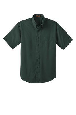 SP18 CornerStone - Short Sleeve SuperPro Twill Shirt Dark Green
