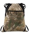 BG617C Port Authority Outdoor Cinch Pack Realtree Xtra/ Black