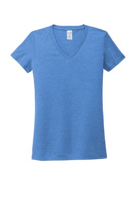 AL2018 Allmade Women's Tri-Blend V-Neck T-Shirt