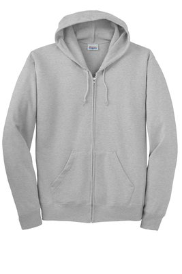 P180 Hanes EcoSmart Full-Zip Hooded Sweatshirt