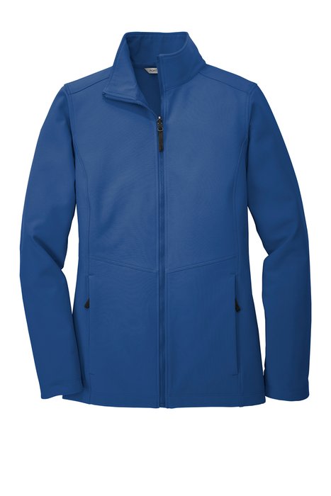 L901 Port Authority Ladies Collective Soft Shell Jacket Night Sky Blue