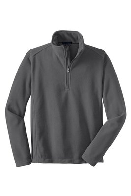 F218 Port Authority Value Fleece 1/4-Zip Pullover Iron Grey