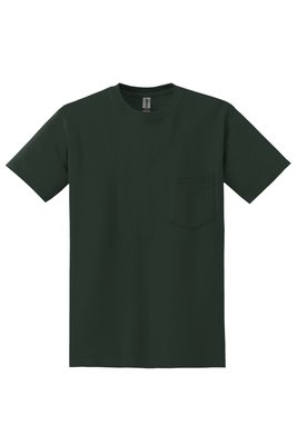 8300 Gildan DryBlend 50 Cotton/50 Poly Pocket T-Shirt