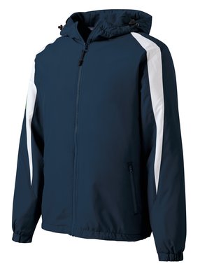 JST81 Sport-Tek Fleece-Lined Colorblock Jacket