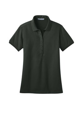 L555 Port Authority Ladies Stretch Pique Polo