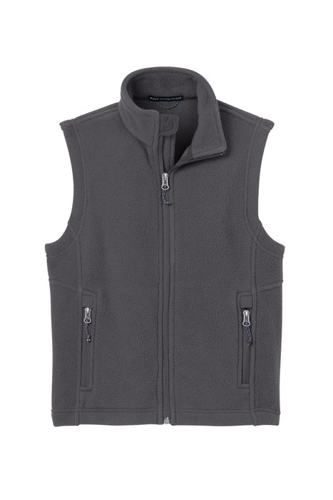 Y219 Port Authority Youth Value Fleece Vest Iron Grey