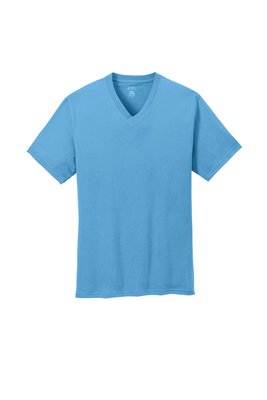 PC54V Port & Company Core Cotton V-Neck T-Shirt